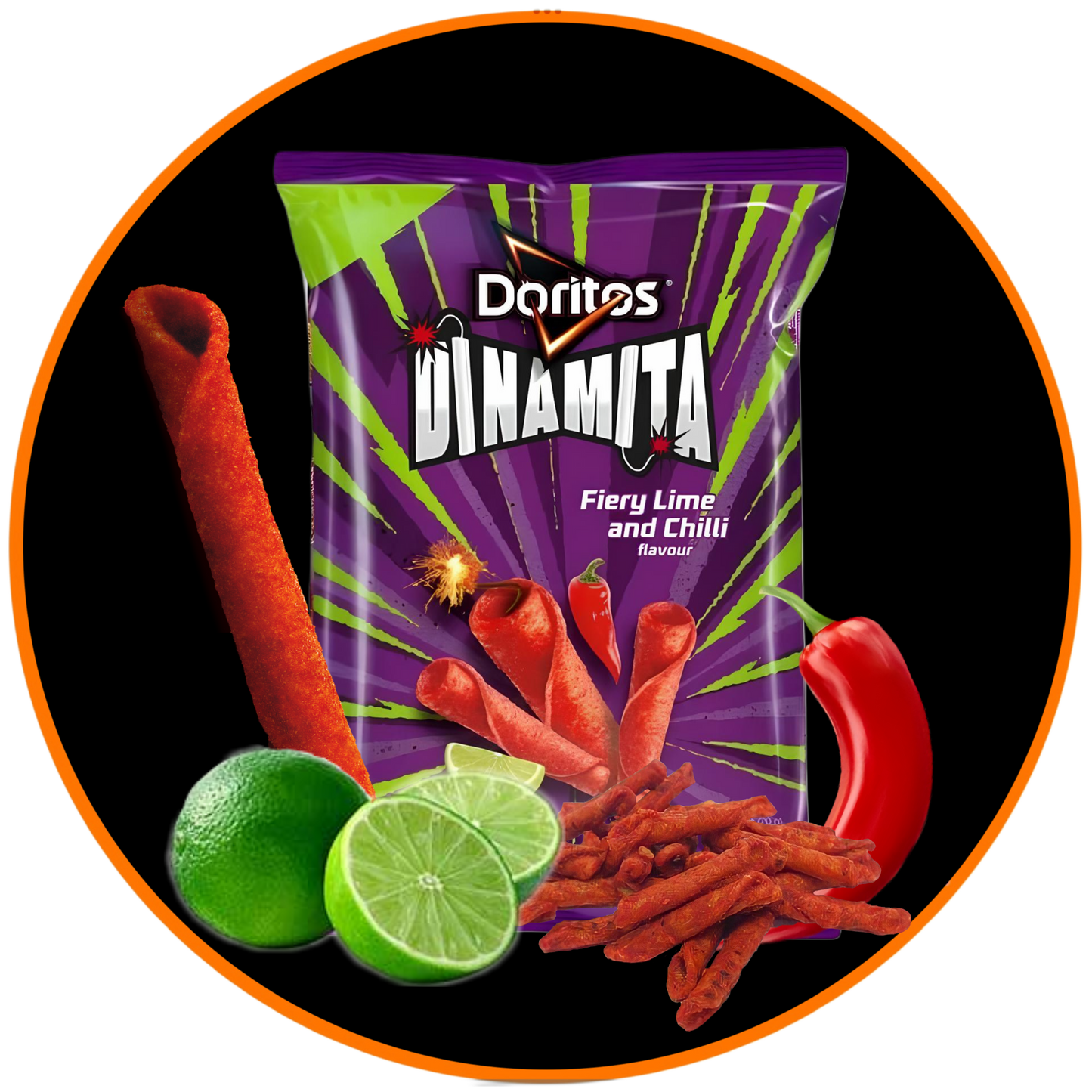 Doritos Dinamita Fiery Lime & Chilli