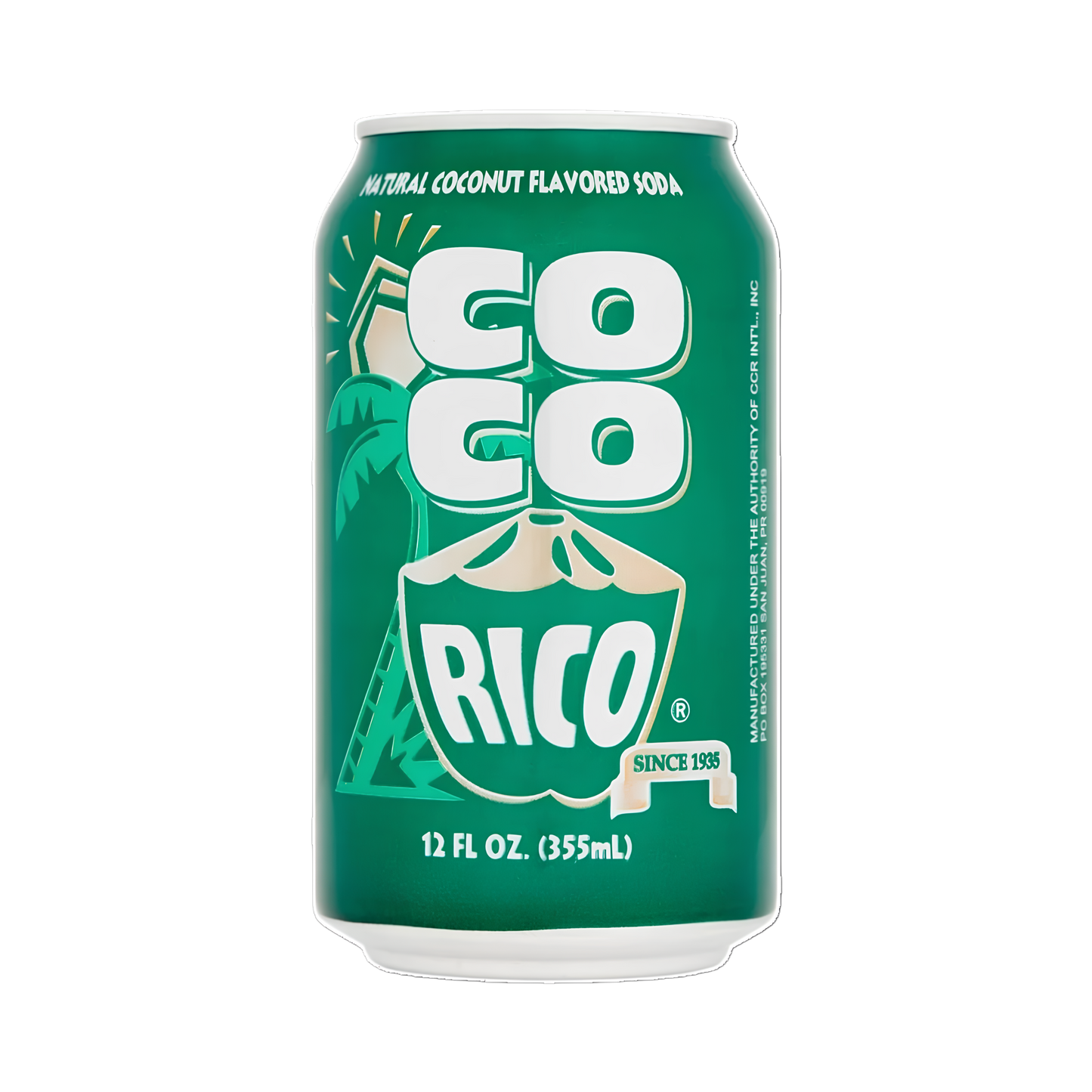 Coco Rico USA Coconut Flavored Soda