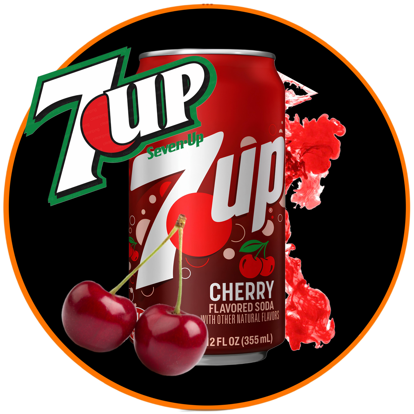7-Up USA Cherry