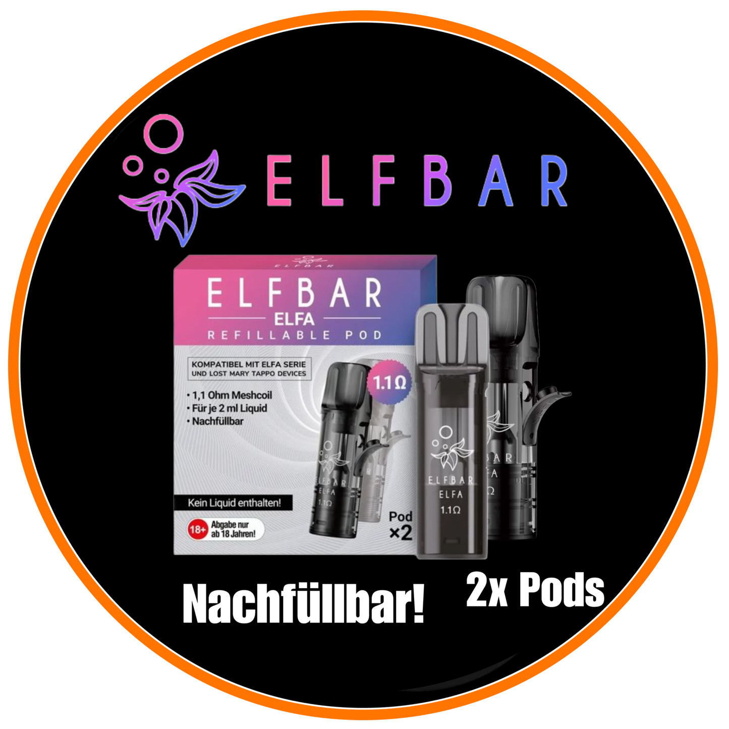 Elfbar nachfüllbarer Pod