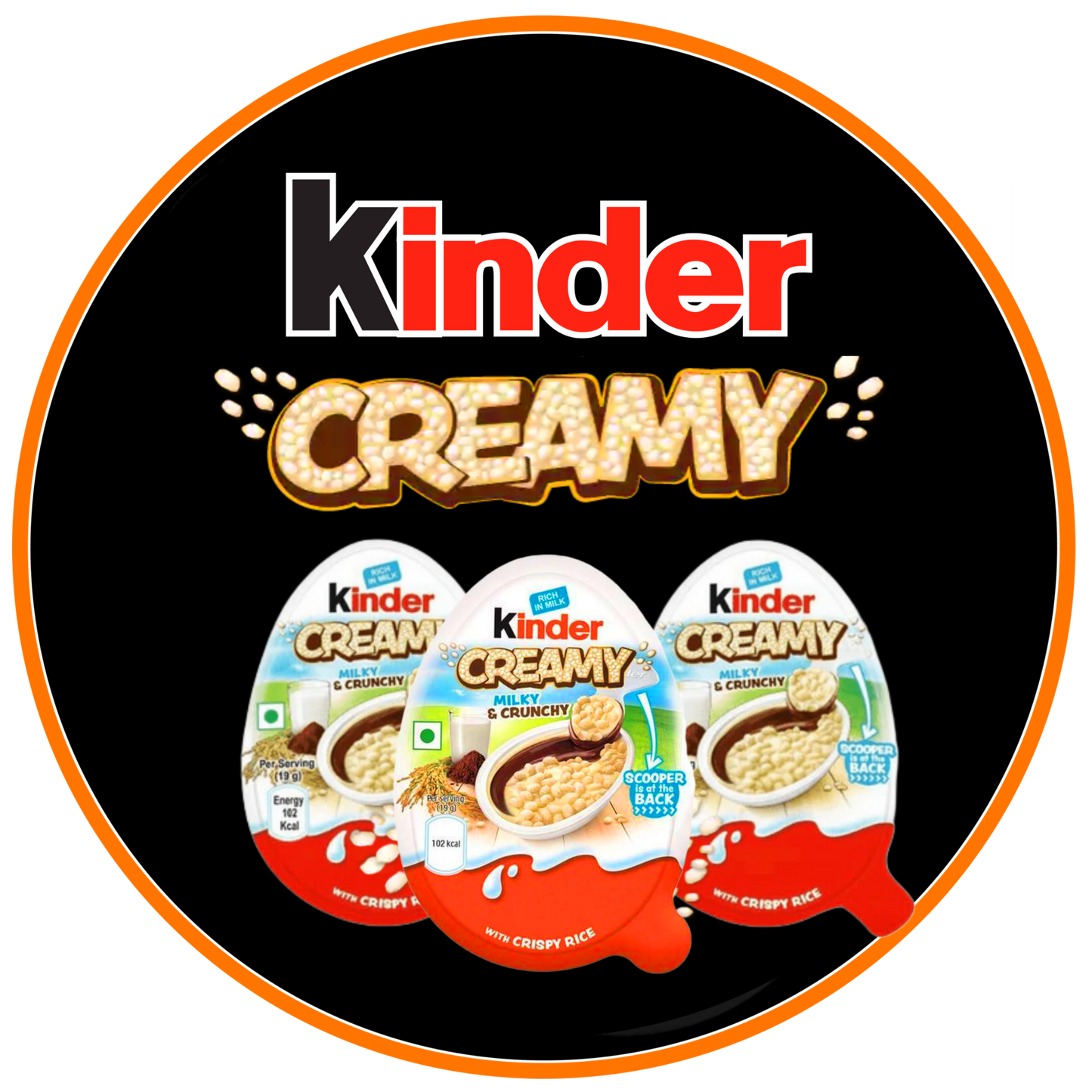 Kinder Creamy Milky & Crunchy