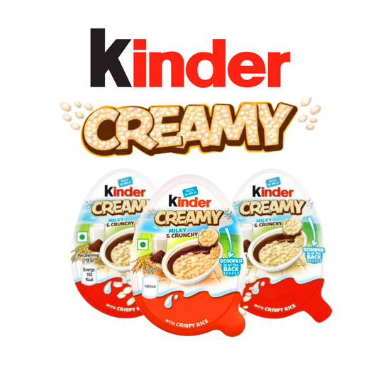 Kinder Creamy Milky & Crunchy