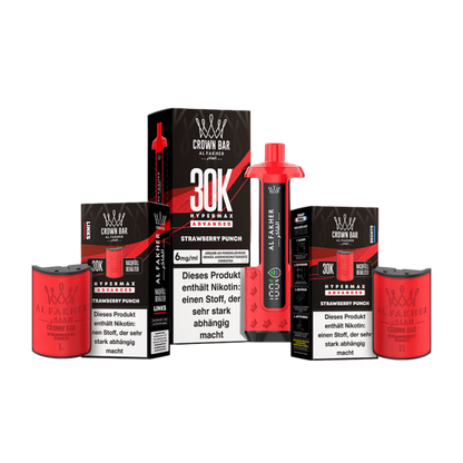 Al Fakher 30k Advanced Hypermax Set - StrawberryPunch