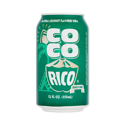 Coco Rico USA Coconut Flavored Soda