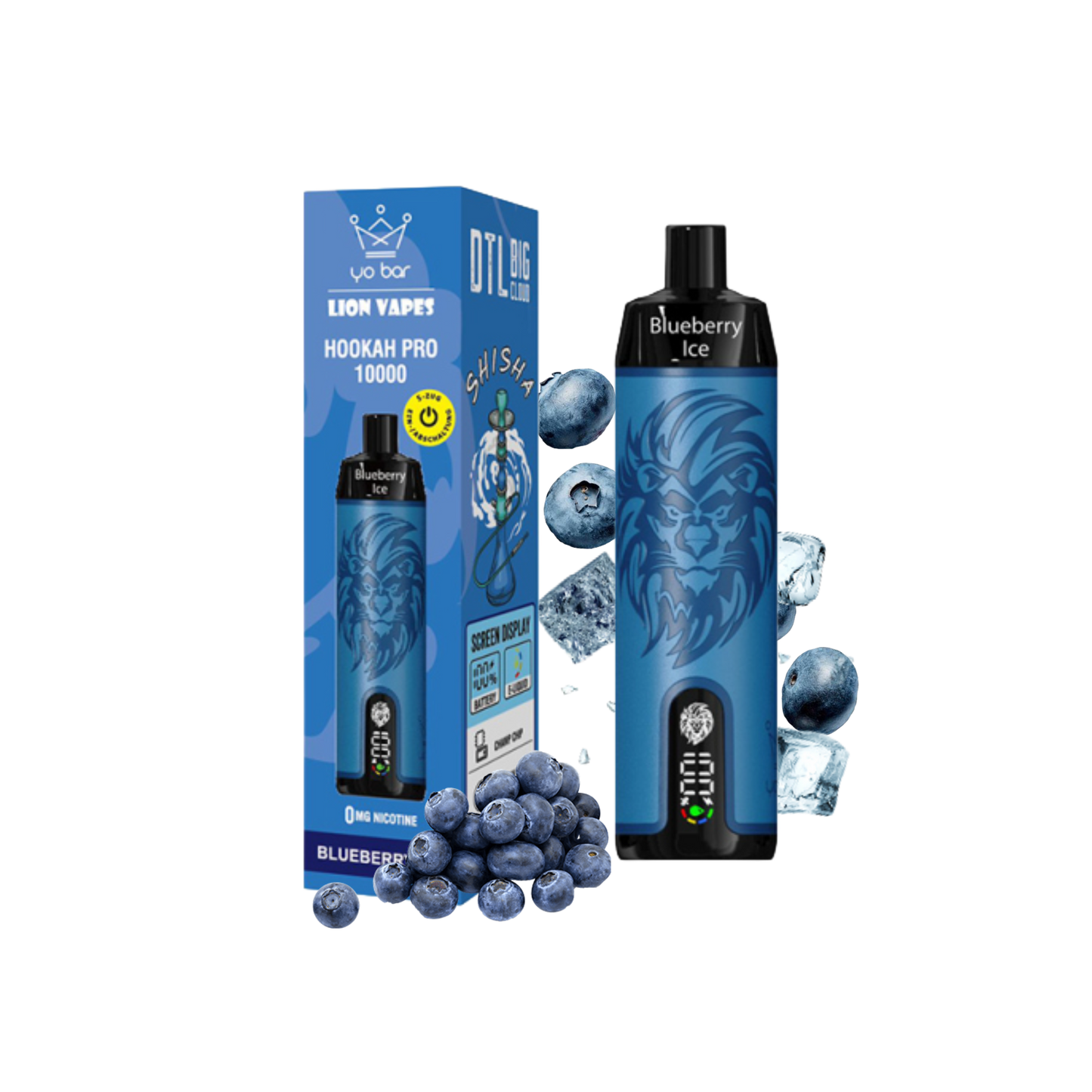 Yo Bar X Lion Vapes - 10.000 Züge