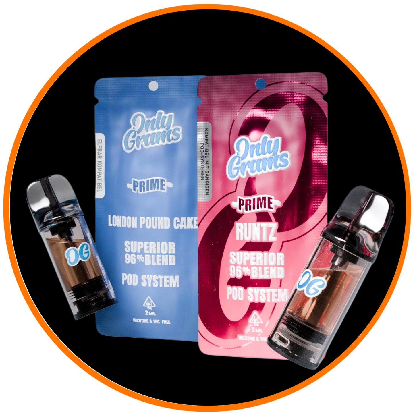 OnlyGrams® | 96% Superior Blend Pod 2ml