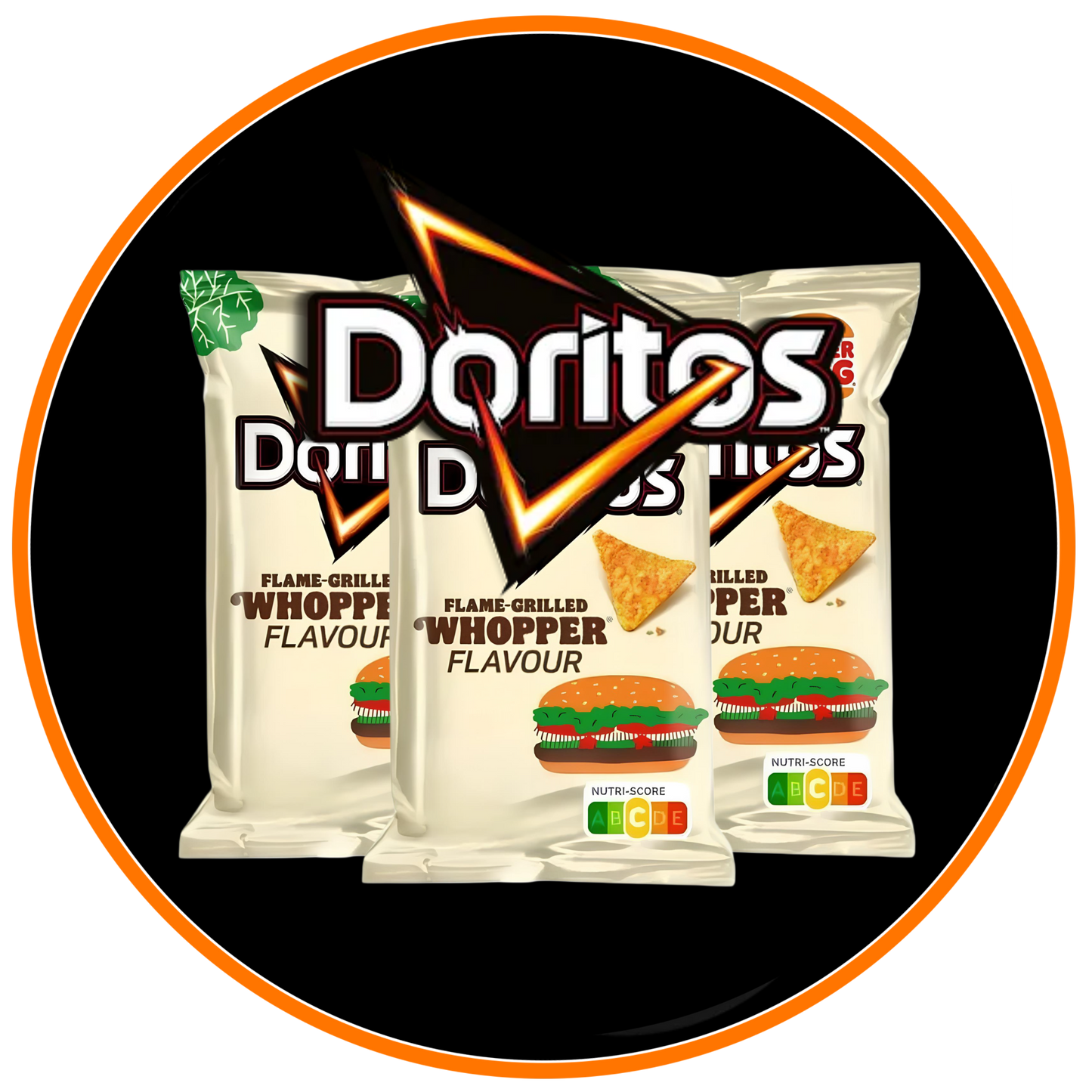 Dorito Flame Grilled Whopper