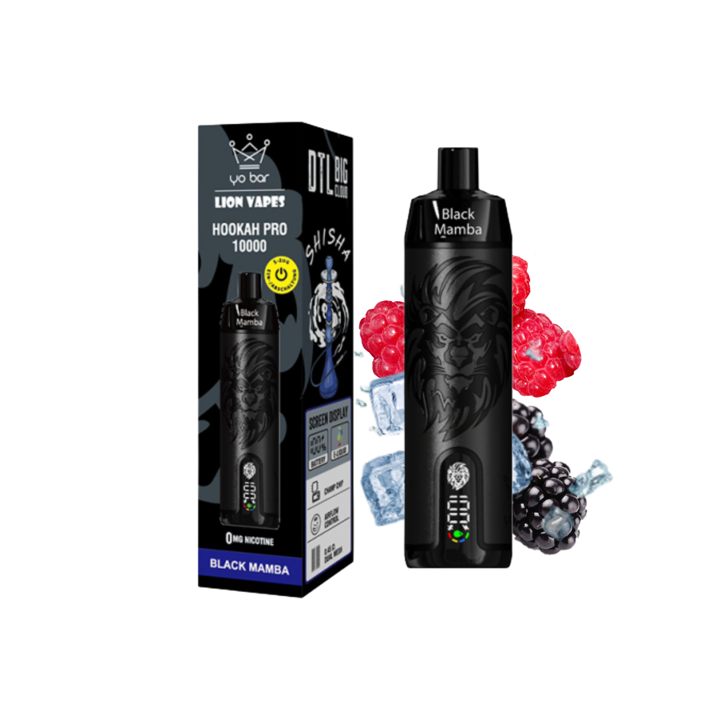 Yo Bar X Lion Vapes - 10.000 Züge