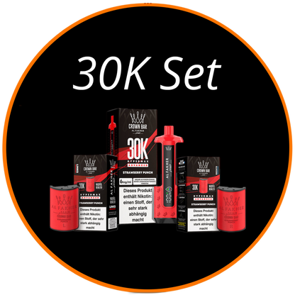 Al Fakher 30k Advanced Hypermax Set - StrawberryPunch